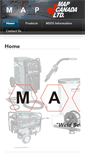 Mobile Screenshot of mapcanadaltd.com