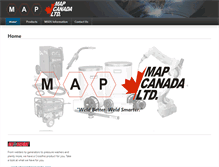 Tablet Screenshot of mapcanadaltd.com